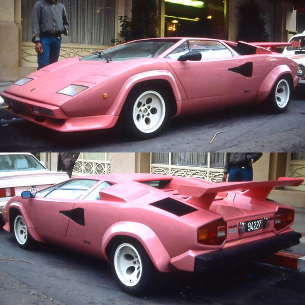 Ultra Rare Pink Lamborghini Countach 5000QV