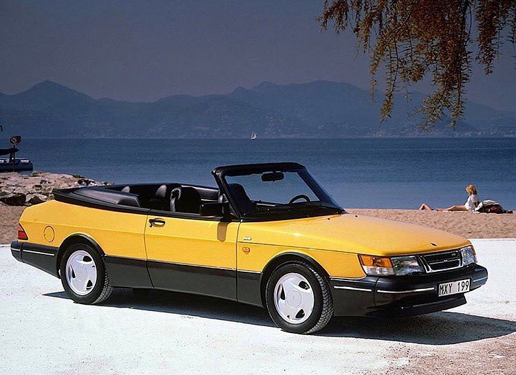 Saab 900 Turbo Convertible. 1992🇸🇪