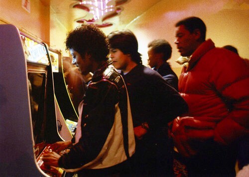 MJ with his Arcade Crew