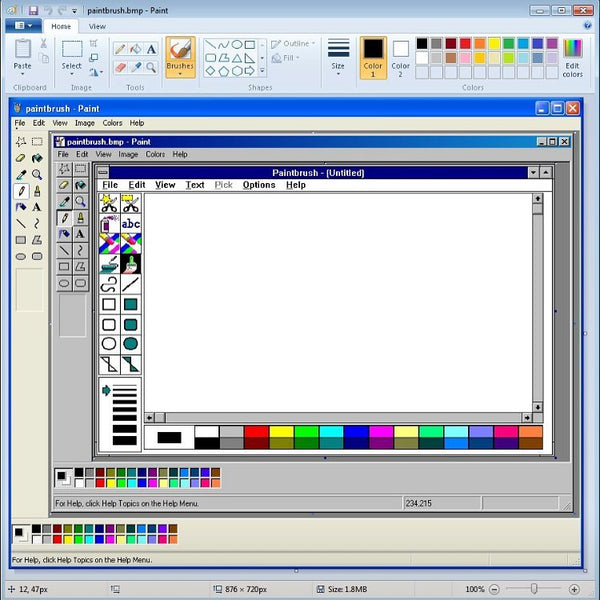 The Evolution of Paint