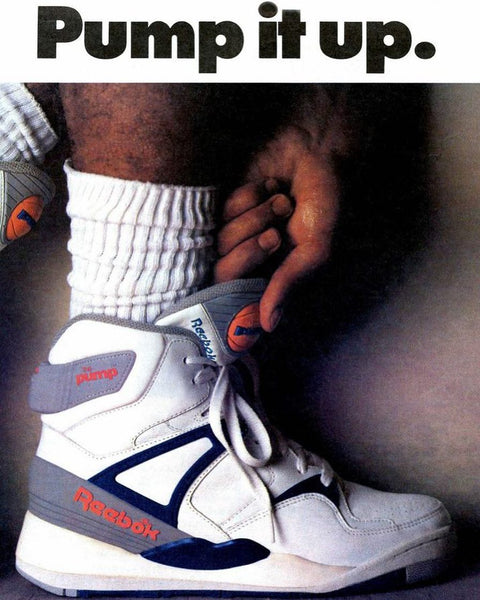 Reebok Pump ad. 1989🇬🇧