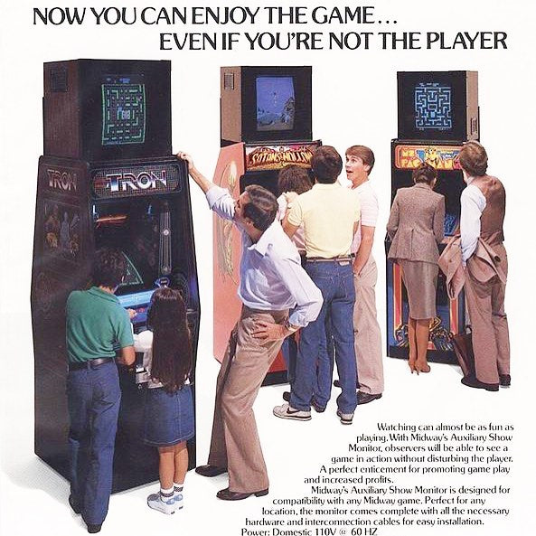 80's Arcade Show Monitor