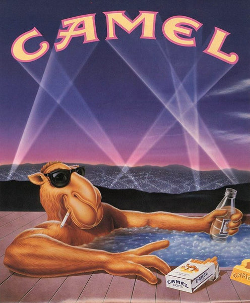 80's Airbrush, Camel Ad.