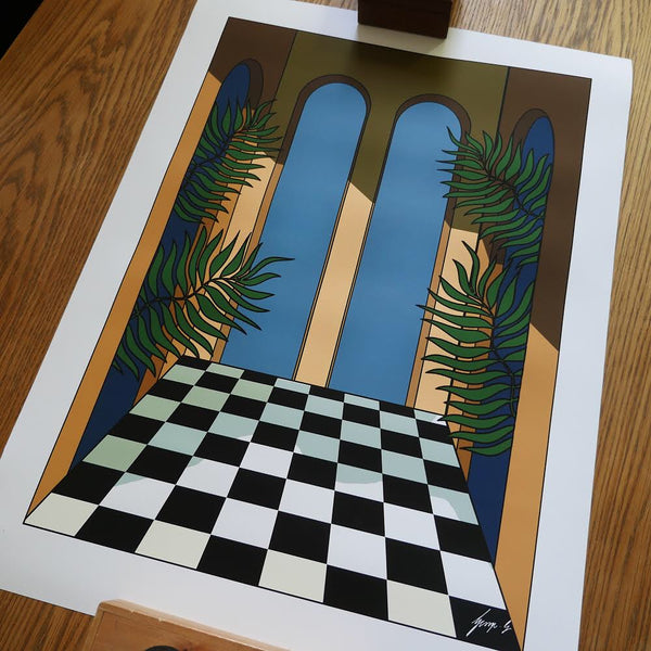 Limited Edition Art Prints and T-shirts.