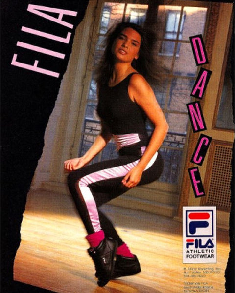DANCE. FILA Athletic Footwear.