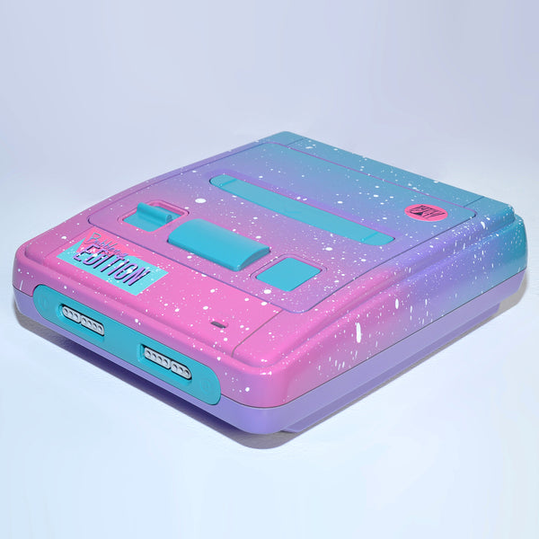 Check out this custom SNES Bubblegum Edition