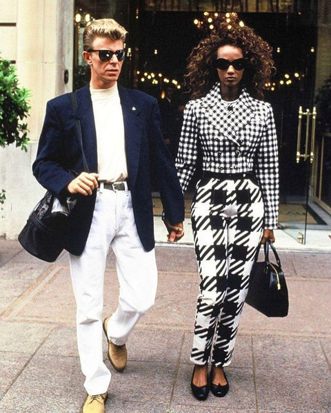 Bowie and Iman