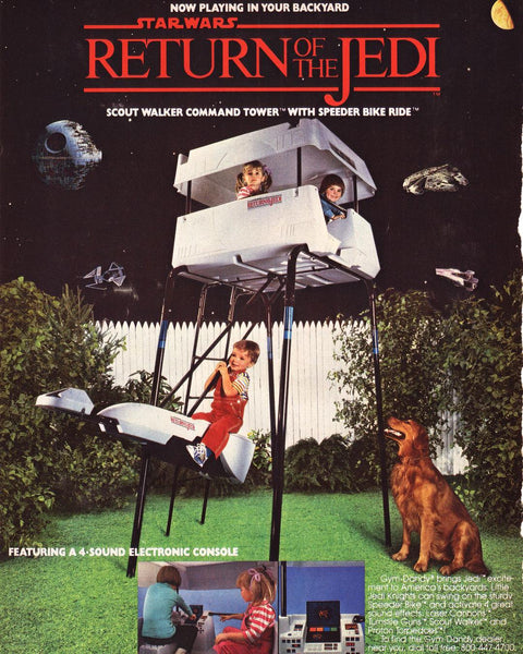 Return Of The Jedi Jungle Gym Play Set. 1984🇺🇸