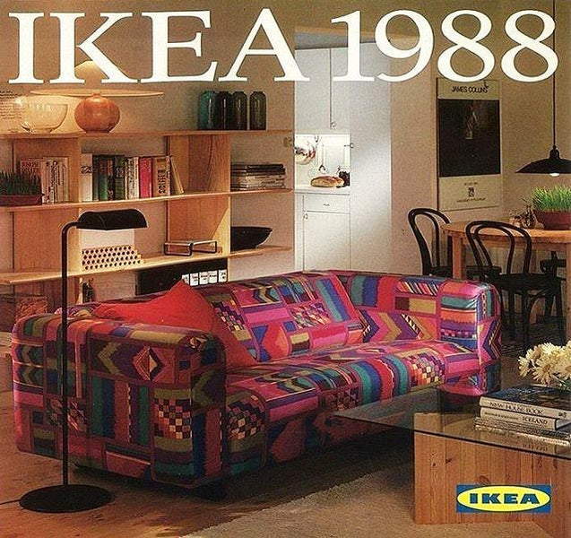 IKEA Catalog Cover. ”Klippan” Sofa. 1988🇸🇪