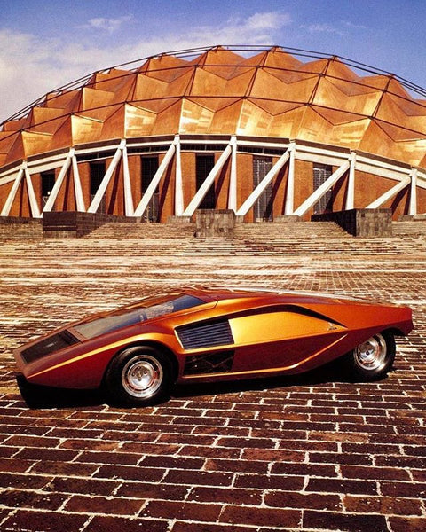 Lancia Stratos Zero Design by Bertone. 1970🇮🇹