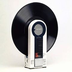 Sony PS-F9. Vertical and Portable record player.