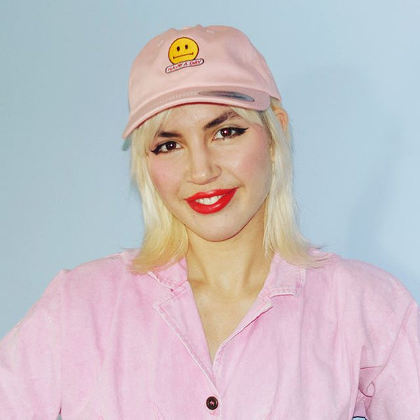 Pastel-Suited Charlie Chops wears the classic.