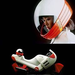 Bike and Helmet Concept by Hartmut Esslinger