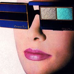 Christian Dior Makeup 80s Print Ad