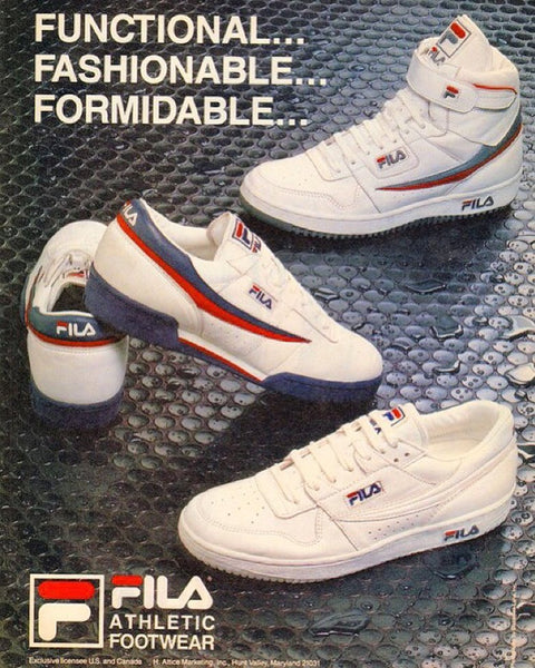 FILA 80’s Print Ad