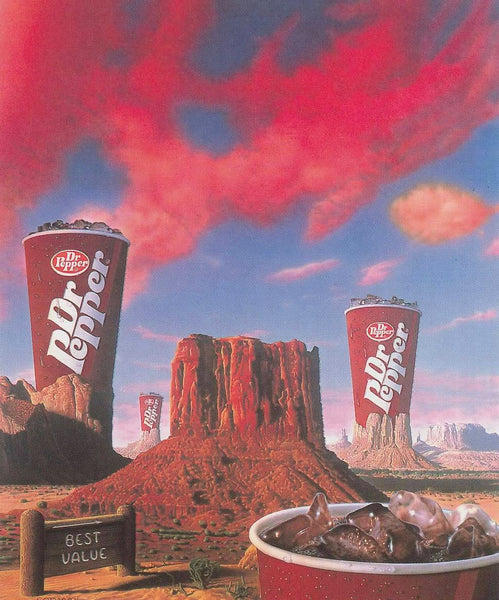 Dr Pepper Print ad. Chris Consani '91
