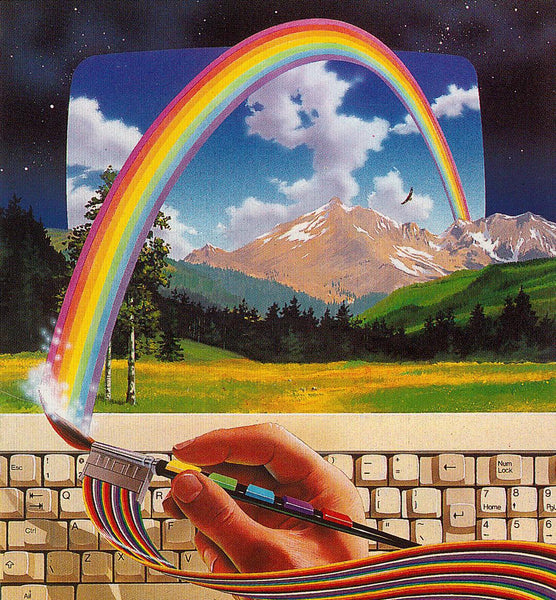 Airbrush by Robert Evans. 1989