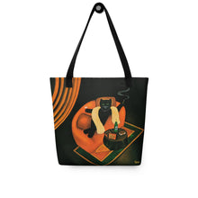 Load image into Gallery viewer, Cat in Sofa Art Bag by Martin Leman
