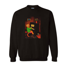 Load image into Gallery viewer, Cat with Piano Sweatshirt by Martin Leman. 1980
