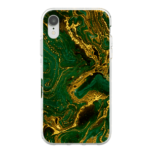 Green Floating Marble Phone Case