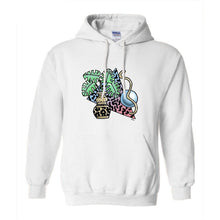 Load image into Gallery viewer, ANDREW WALKER UNISEX HOODIE &quot;PLANT&quot; WHITE
