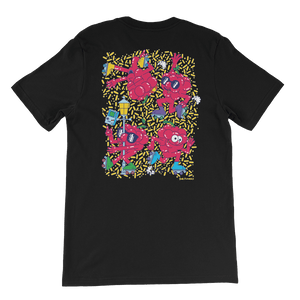 T-shirt Rob Flowers RASPBERRY COOL (Back print)