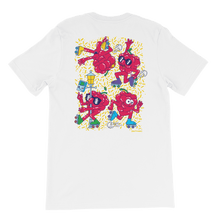 Load image into Gallery viewer, T-shirt Rob Flowers RASPBERRY COOL (Back print)
