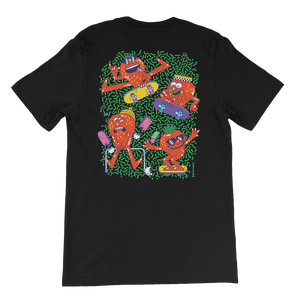 T-shirt Rob Flowers COWABUNGA-BERRY (Back print)