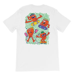 T-shirt Rob Flowers COWABUNGA-BERRY (Back print)