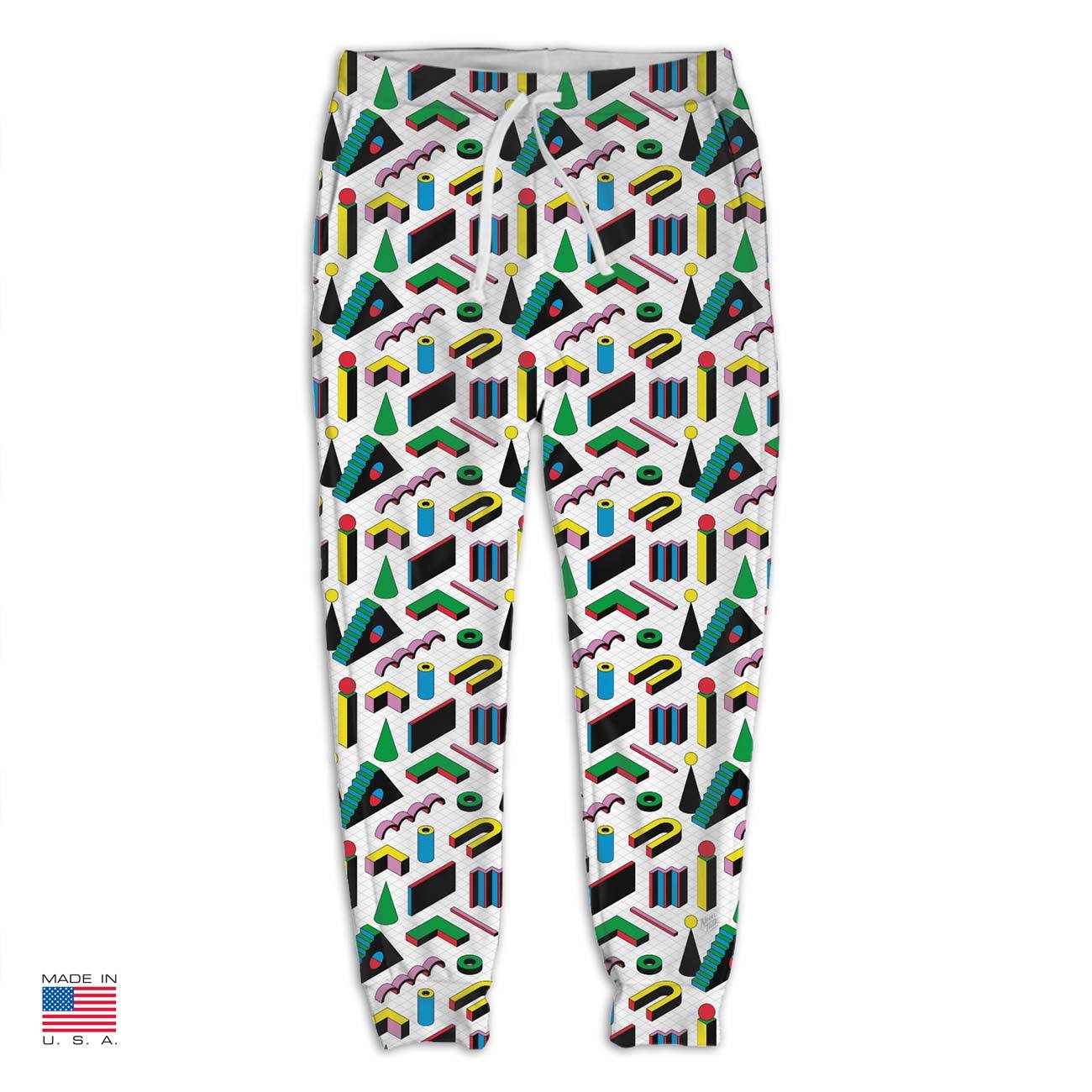Labyrinth White Joggers by Vengodelvalle