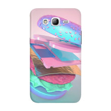 Load image into Gallery viewer, &quot;Burger with Floppy Disc&quot; Phone Case by Pastelae
