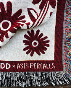 "Bird Nest" Woven Art Blanket by Asis Percales
