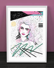 Load image into Gallery viewer, &quot;Brooke Shields&quot; Art Print by Mizucat
