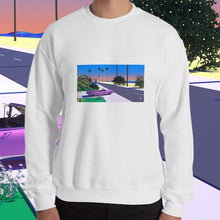 Load image into Gallery viewer, &quot;Tropical Transit&quot; Unisex Sweatshirt by Trey Trimble
