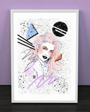 Load image into Gallery viewer, &quot;Cindy Crawford&quot; Art Print by Mizucat
