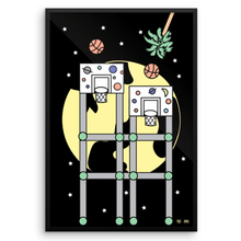 Load image into Gallery viewer, &quot;Space Hoops&quot; Art Print by DrakeCereal
