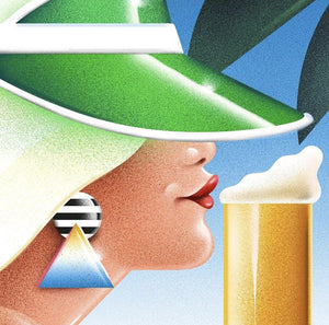 "Beer under the Cap" Hoodie by Emil Sellström