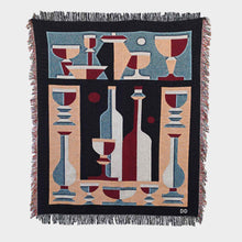 Load image into Gallery viewer, &quot;Dining Palette&quot; Woven Art Blanket by Jacco Bunt
