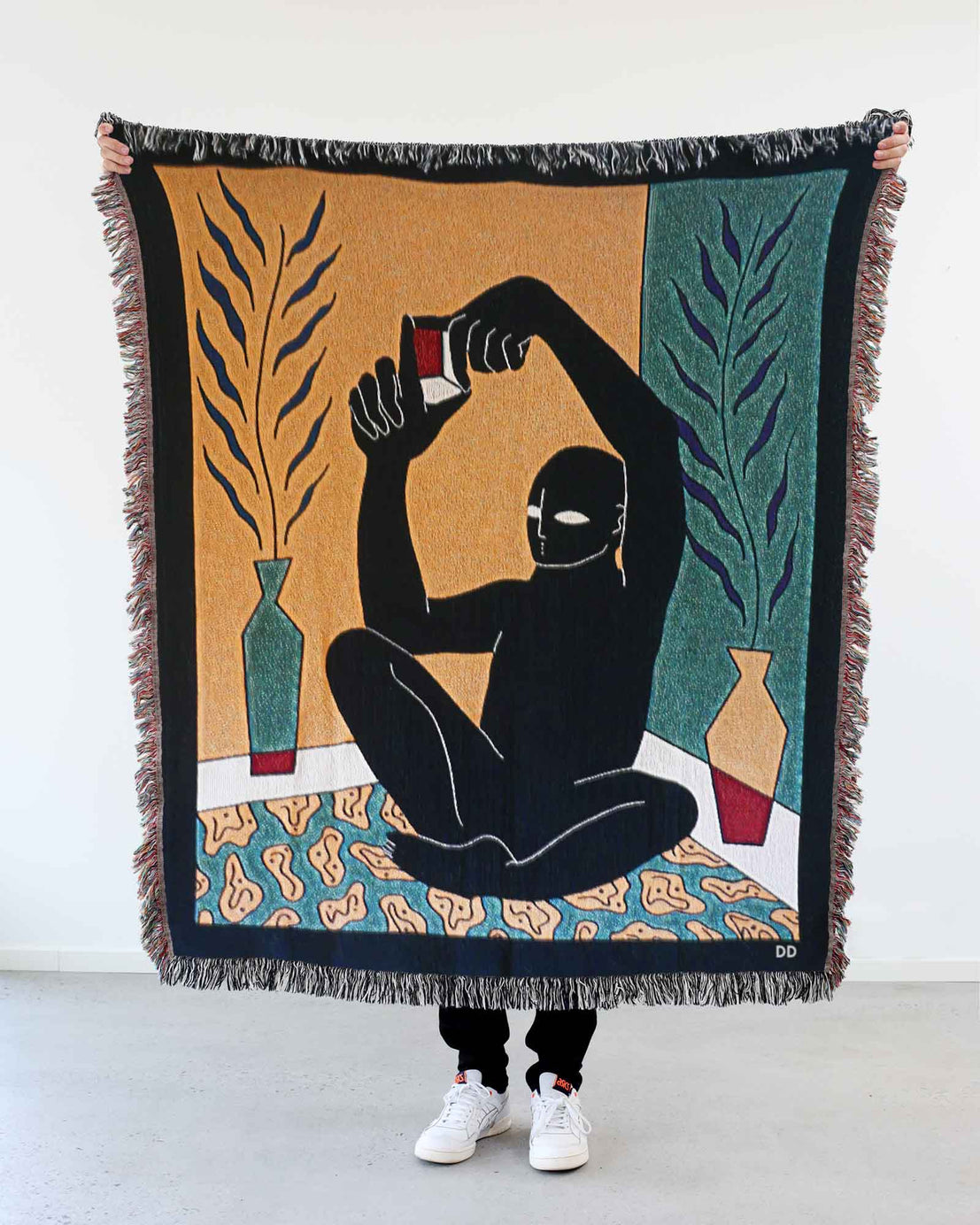 Make your own Vision Woven Art Blanket by Lena Ma ka