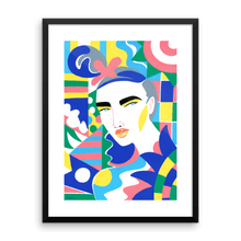 Load image into Gallery viewer, Lynnie Zulu Art Print &quot;Paolozzi Fantasy Print&quot; (18 x 24 in)
