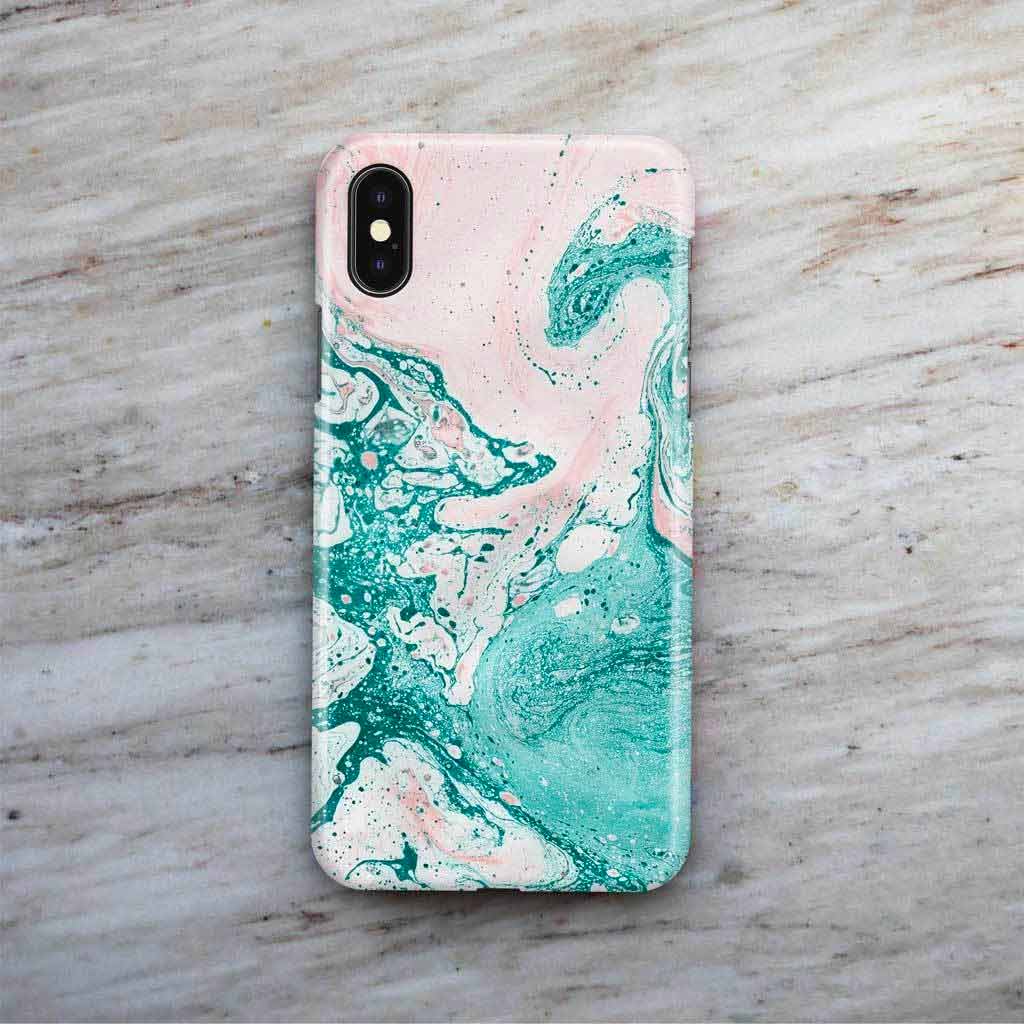 Floating Pastel Marble Phone Case