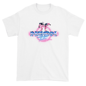 Neon Talk Flamingo Short sleeve t-shirt