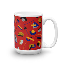 Load image into Gallery viewer, &quot;Memphis Pop&quot; Red Mug by Hanna Kastl-Lungberg
