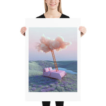 Load image into Gallery viewer, &quot;Climb that Ladder&quot; Art Print by Yomagick / Maciek Martyniuk
