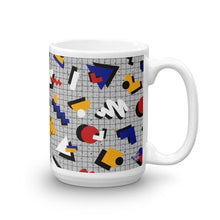 Load image into Gallery viewer, &quot;Memphis Pop&quot; Gray Mug by Hanna Kastl-Lungberg
