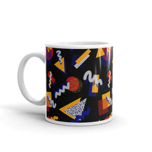 Load image into Gallery viewer, &quot;Memphis Pop&quot; Black Mug by Hanna Kastl-Lungberg
