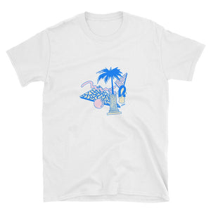 "BLUE DREAMS" unisex T-Shirt by ANDREW WALKER