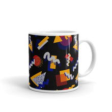 Load image into Gallery viewer, &quot;Memphis Pop&quot; Black Mug by Hanna Kastl-Lungberg
