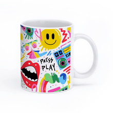 Load image into Gallery viewer, Ms Wearer Mug &quot;Press Play&quot;
