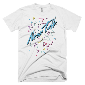 White Neon Talk Classic T-Shirt
